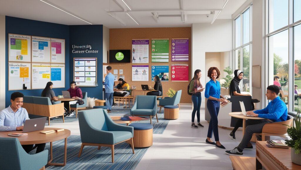University Career Centers for Finding Internship Opportunities