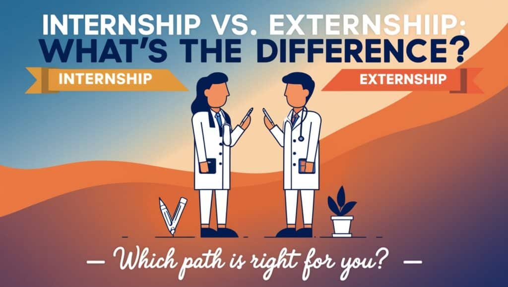 Internship vs Externship for Nurses