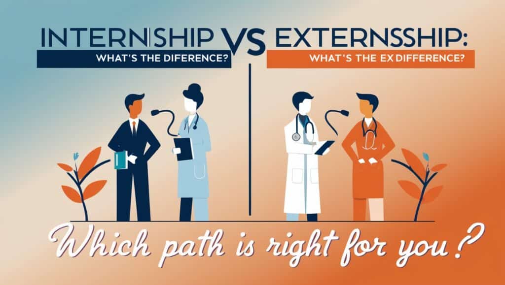 Internship vs Externship Veterinary