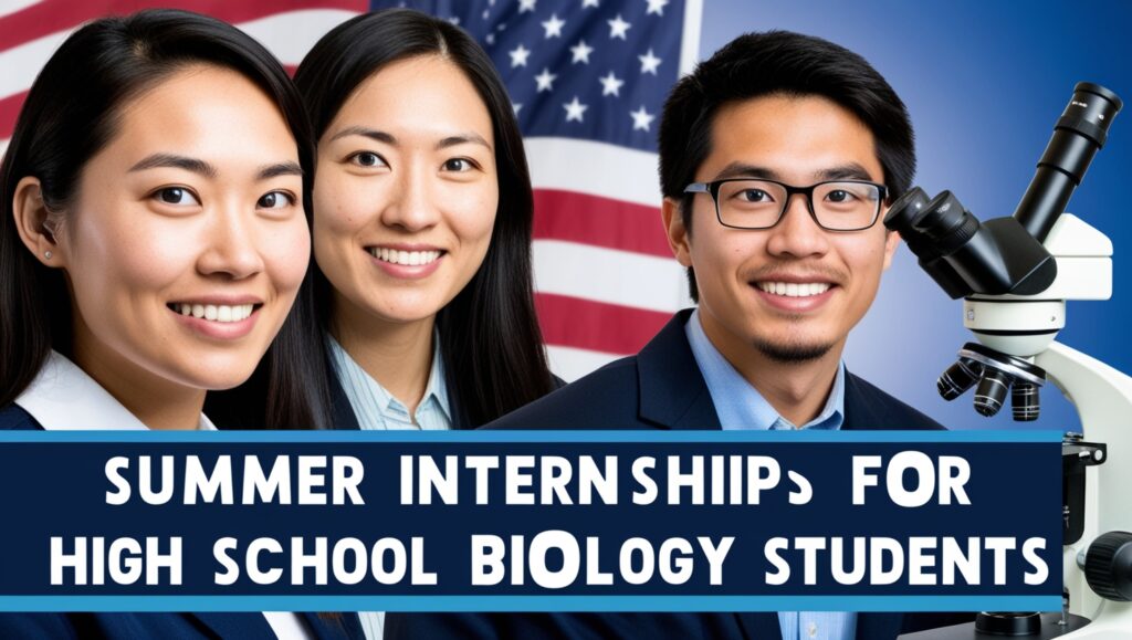 How to Find and Apply for Biology Internships As High Schooler