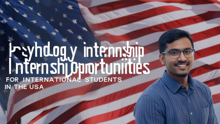 Top 30 Psychology Internships for International Students in the USA