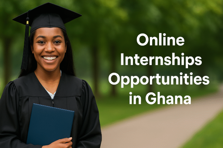 Online Internship Opportunities in Ghana