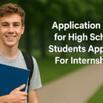 Application Tips for High School Students
