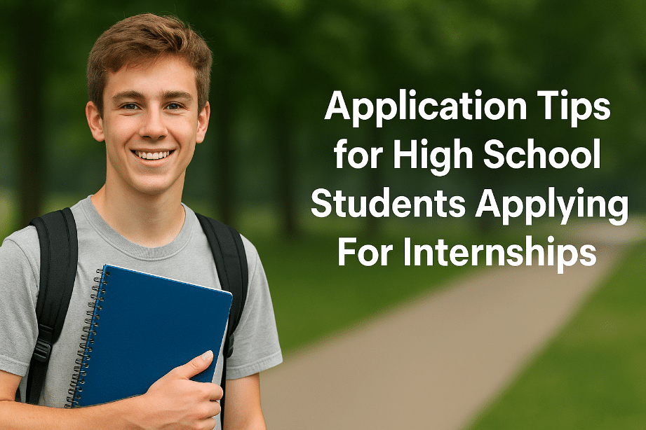 Application Tips for High School Students