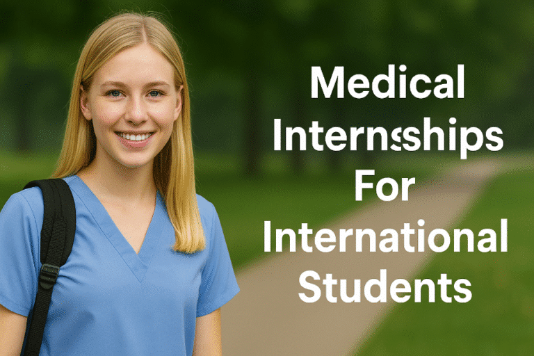 Medical Internship For International Students