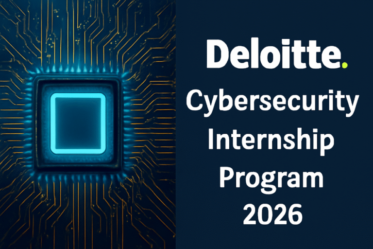 Deloitte Australia Cybersecurity Internship 2026