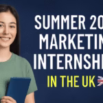 Marketing Internships in Summer 2026 in the UK