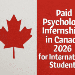 Paid Psychology Internships in Canada 2026 for International Students