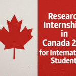 Research Internships in Canada 2026 for International Students