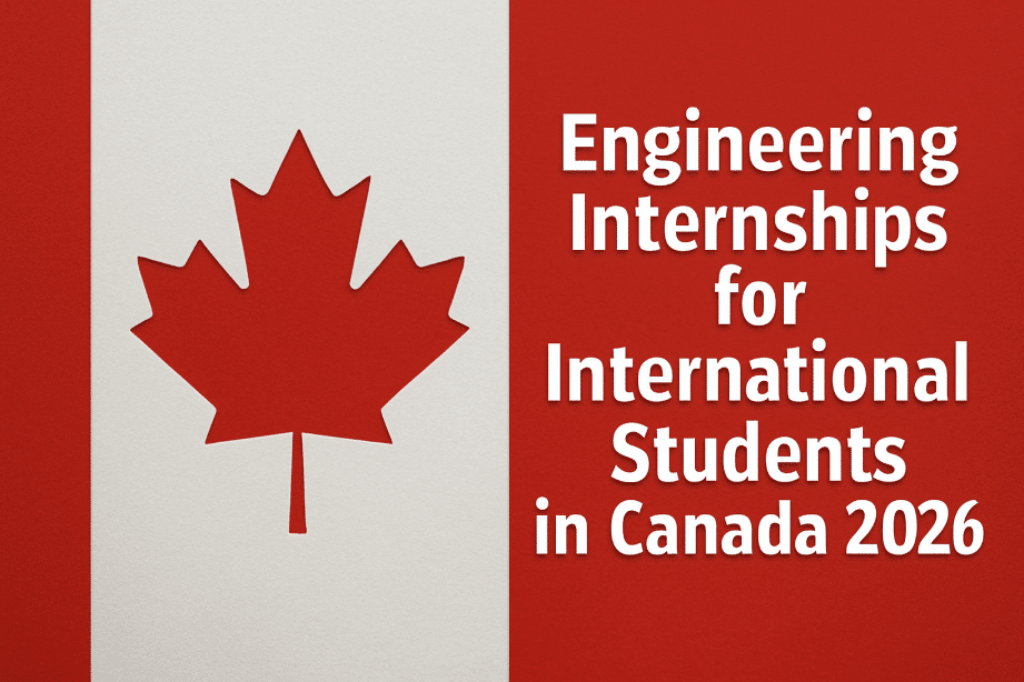 Engineering Internships for International Students in Canada 2026