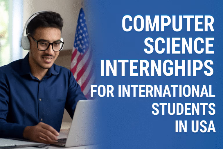 Computer Science Internships for International Students in USA