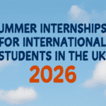 Summer Internships for International Students in the UK 2026
