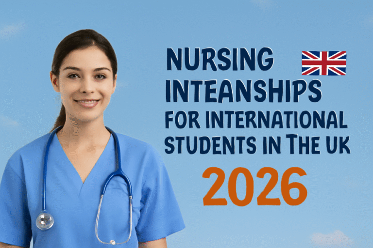 Nursing Internships for International Students in the UK 2026