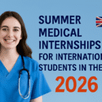 Summer Medical Internships for International Students in the UK 2026