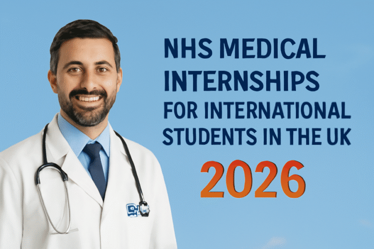 NHS Medical Internships for International Students in the UK 2026