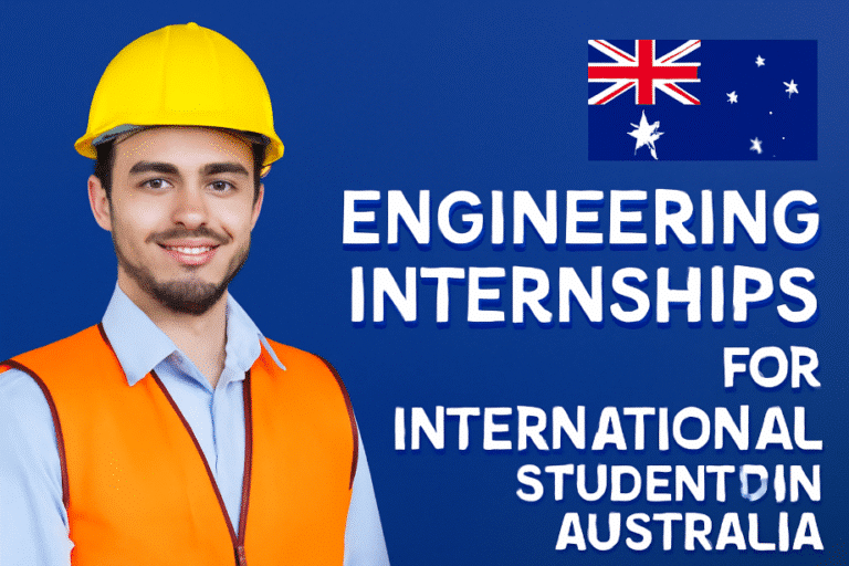 Engineering Internships for International Students in Australia