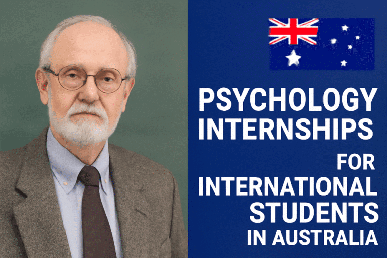 Psychology Internships for International Students in Australia