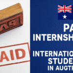 Paid Internships for International Students in Australia