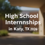 High School Internships in Katy, TX 2026