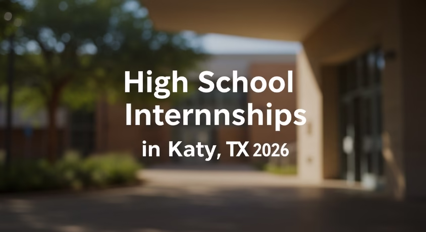 Top 15 Best High School Internships in Katy, TX 2026 2 High School Internships in Katy, TX 2026